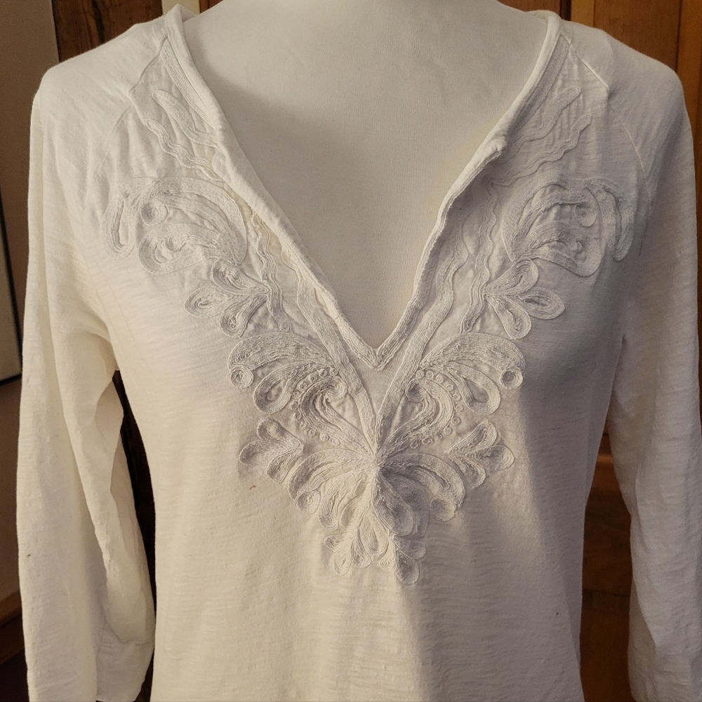 LILLY PULITZER Embroidered Tee